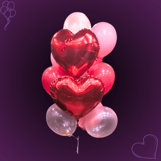 זר "מיטל" - זר בלונים קלאסי לנשים | בלוניטי