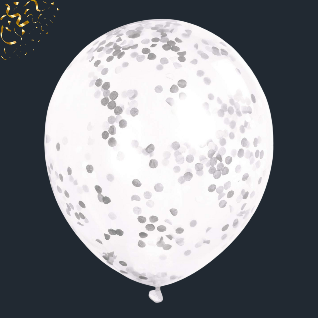 בלון הליום עם קונפטי | בלוניטי