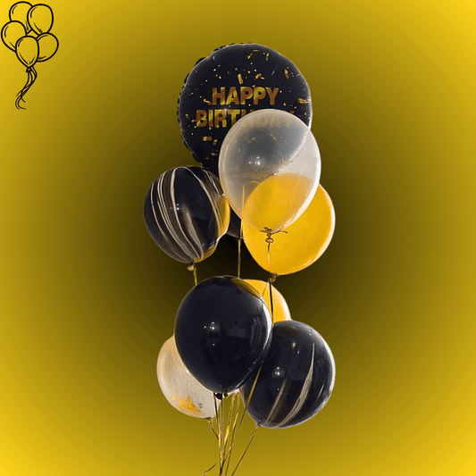 זר בלונים "אורן" - זר יום הולדת לגבר | בלוניטי