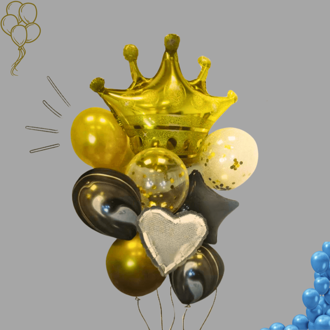 זר בלונים "דניאל" - זר מהודר |בלוניטי