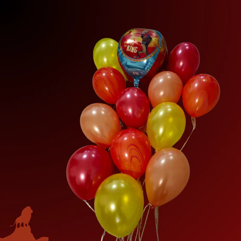 זר "לביא" - זר בלונים מלך האריות | בלוניטי