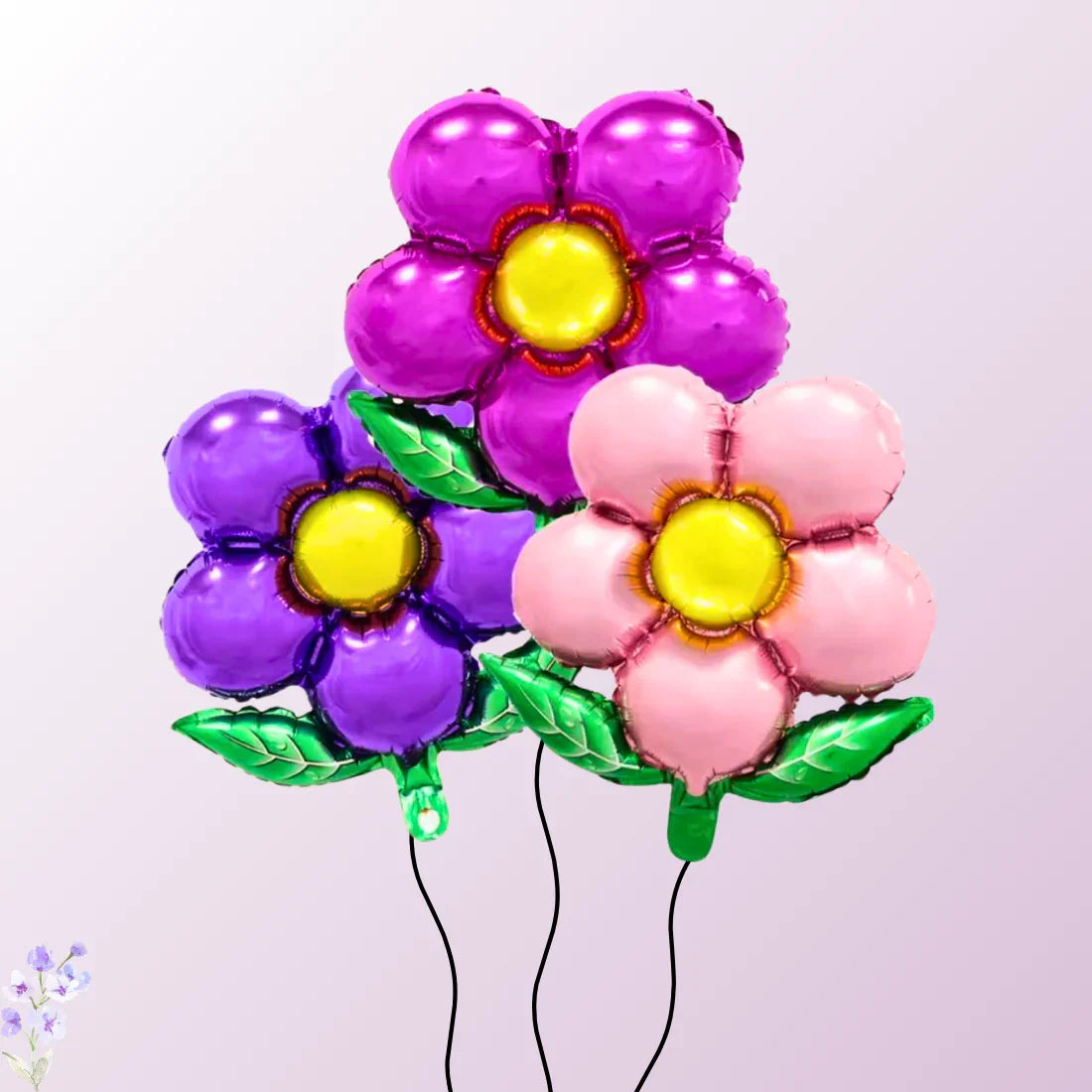 זר "פרח" - זר בלונים בצורת פרחים | בלוניטי