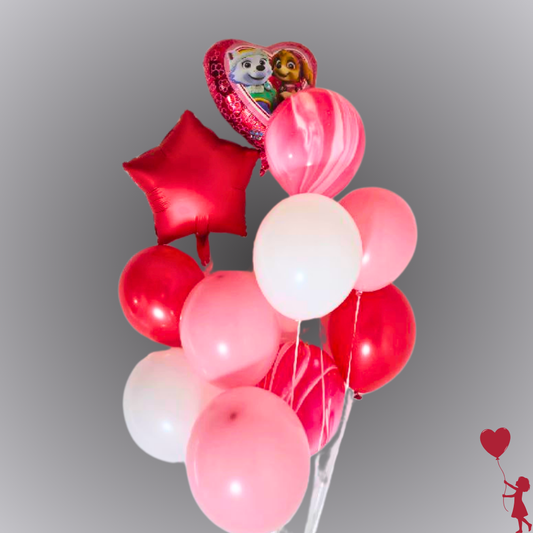 זר בלונים "סקיי" - זר 'מפרץ ההרפתקאות' לילדים | בלוניטי