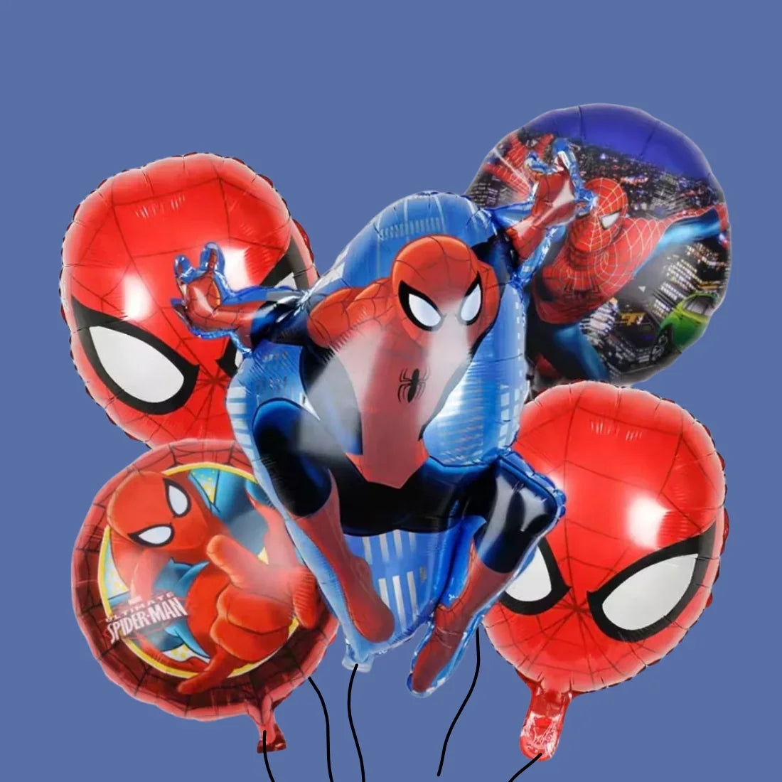 זר בלונים "טום" - זר שכולו ספיידרמן | בלוניטי -