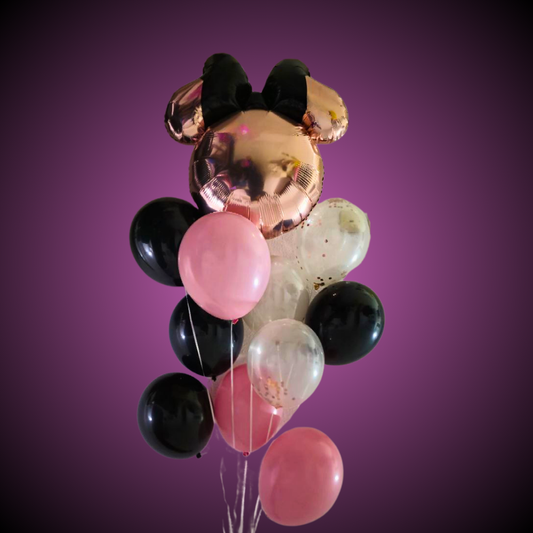 זר בלונים "מיני-מאוס" - זר בלונים מהודר לילדות | בלוניטי