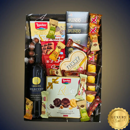 מארז שוקולד ויין יוקרתי | בלוניטי