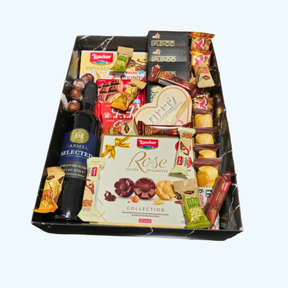 מארז שוקולד ויין יוקרתי | בלוניטי