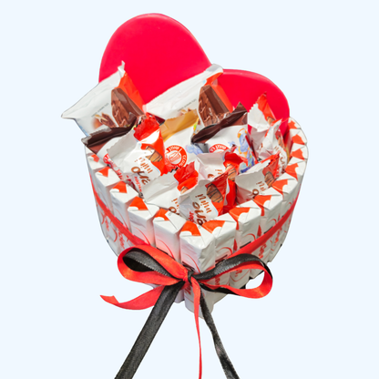 מארז קינדר קטן בצורת לב | בלונילטי